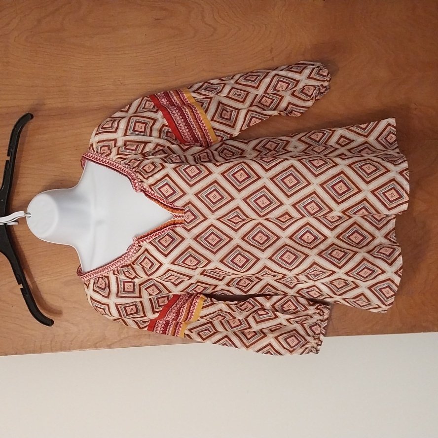 Lucky Brand Boho 60s Style Tunic